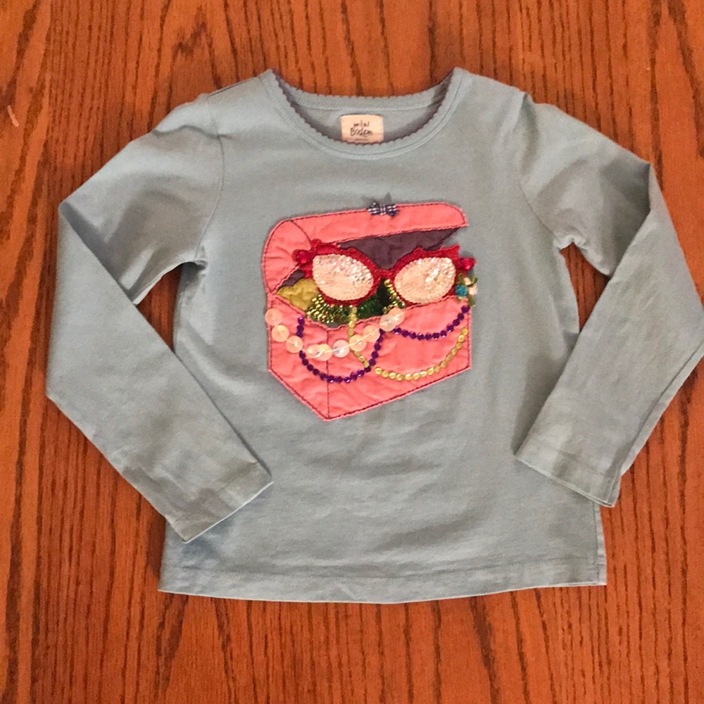 Mini Boden 3-4Y Long Sleeve T-shirt